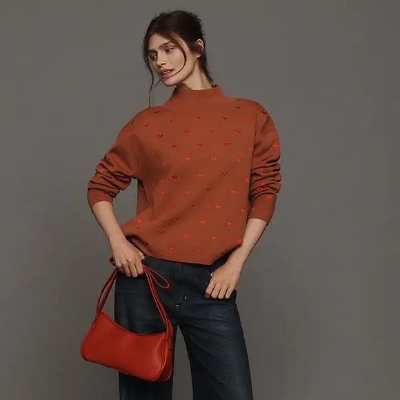 Anthropologie Maeve Carys Mock Neck Sweater - Picture 3 of 10